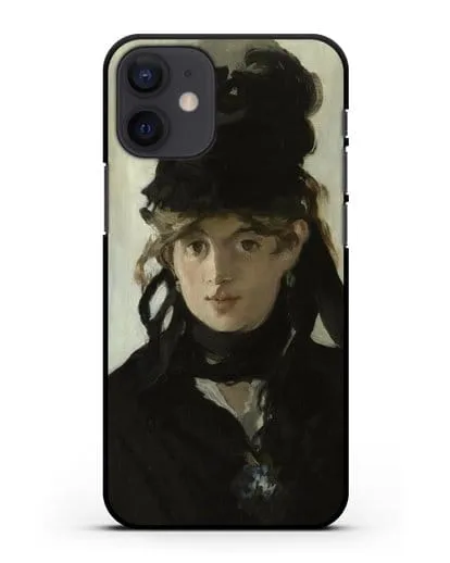 Чехол Берта Моризо с букетом фиалок (Мане Эдуард) силиконовый для iPhone 12 mini