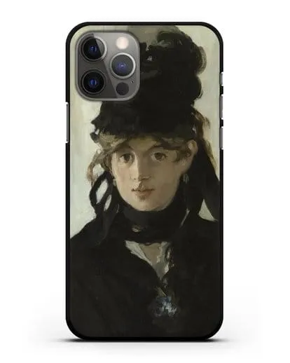 Чехол Берта Моризо с букетом фиалок (Мане Эдуард) силиконовый для iPhone 12 Pro