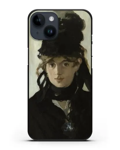 Чехол Берта Моризо с букетом фиалок (Мане Эдуард) силиконовый для iPhone 14