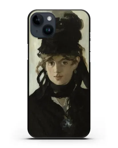 Чехол Берта Моризо с букетом фиалок (Мане Эдуард) силиконовый для iPhone 14 Plus