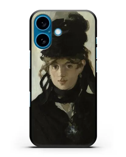 Чехол Берта Моризо с букетом фиалок (Мане Эдуард) силиконовый для iPhone 16