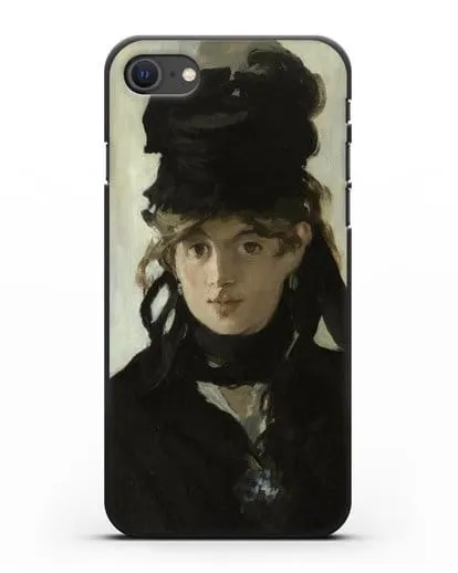 Чехол Берта Моризо с букетом фиалок (Мане Эдуард) силиконовый для iPhone SE 2020