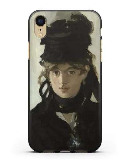 Чехол Берта Моризо с букетом фиалок (Мане Эдуард) силиконовый для iPhone XR