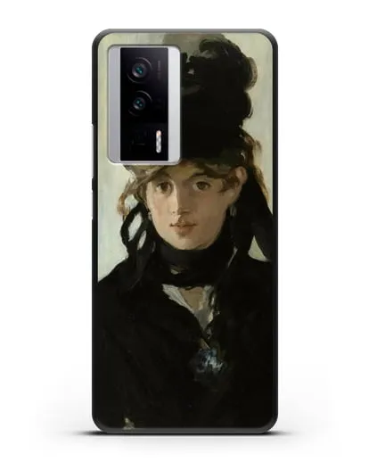 Чехол Берта Моризо с букетом фиалок (Мане Эдуард) силиконовый для Xiaomi Poco F5 Pro