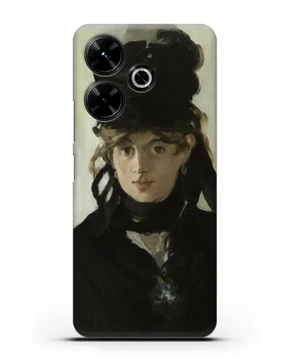 Чехол Берта Моризо с букетом фиалок (Мане Эдуард) силиконовый для Xiaomi Poco M6