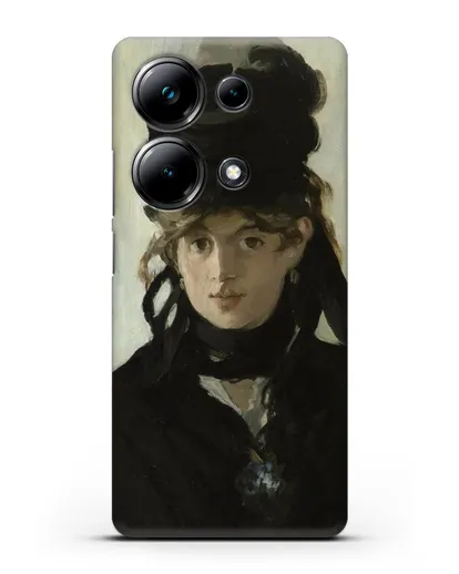 Чехол Берта Моризо с букетом фиалок (Мане Эдуард) силиконовый для Xiaomi Poco M6 Pro