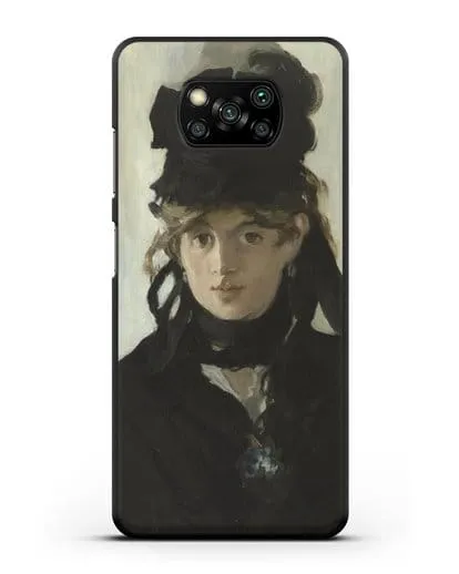 Чехол Берта Моризо с букетом фиалок (Мане Эдуард) силиконовый для Xiaomi Poco X3