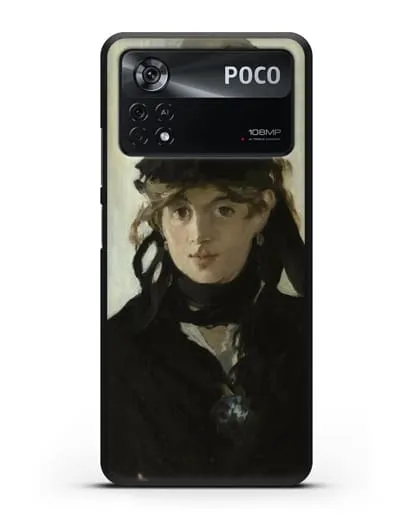 Чехол Берта Моризо с букетом фиалок (Мане Эдуард) силиконовый для Xiaomi Poco X4 Pro