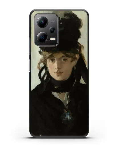 Чехол Берта Моризо с букетом фиалок (Мане Эдуард) силиконовый для Xiaomi Poco X5