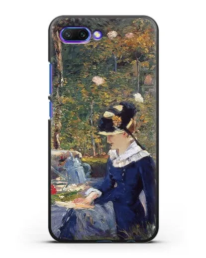 Чехол Молодая дама в саду (Мане Эдуард) силиконовый для Honor 10