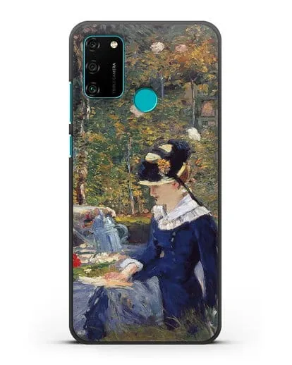 Чехол Молодая дама в саду (Мане Эдуард) силиконовый для Honor 9A