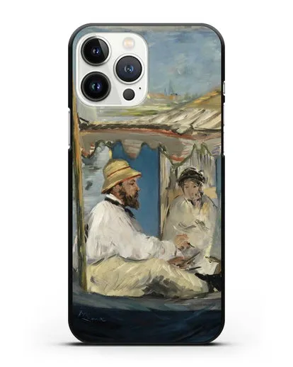 Чехол Лодка (Мане Эдуард) силиконовый для iPhone 13 Pro Max