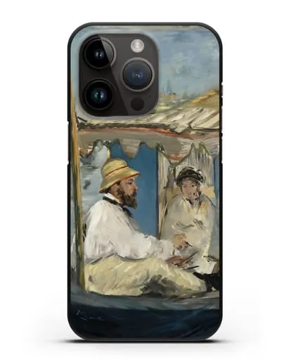 Чехол Лодка (Мане Эдуард) силиконовый для iPhone 14 Pro