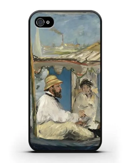 Чехол Лодка (Мане Эдуард) силиконовый для iPhone 4/4s