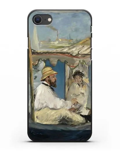 Чехол Лодка (Мане Эдуард) силиконовый для iPhone SE 2020