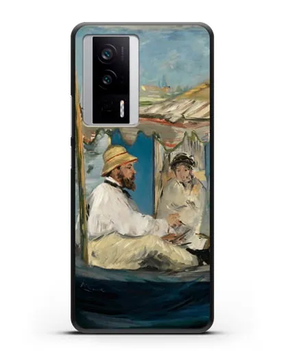 Чехол Лодка (Мане Эдуард) силиконовый для Xiaomi Poco F5 Pro