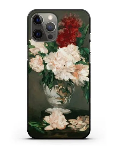 Чехол Ваза с пионами (Мане Эдуард) силиконовый для iPhone 12 Pro Max