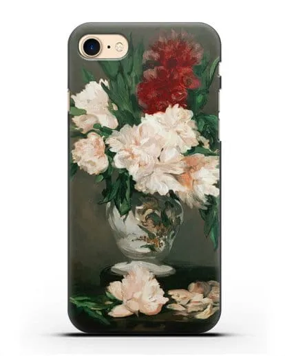 Чехол Ваза с пионами (Мане Эдуард) силиконовый для iPhone 7
