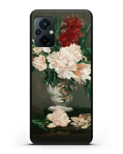 Чехол Ваза с пионами (Мане Эдуард) силиконовый для Xiaomi Poco M5