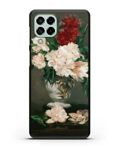 Чехол Ваза с пионами (Мане Эдуард) силиконовый для Samsung Galaxy M53 [SM-M536]