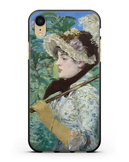 Чехол Весна (Мане Эдуард) силиконовый для iPhone XR