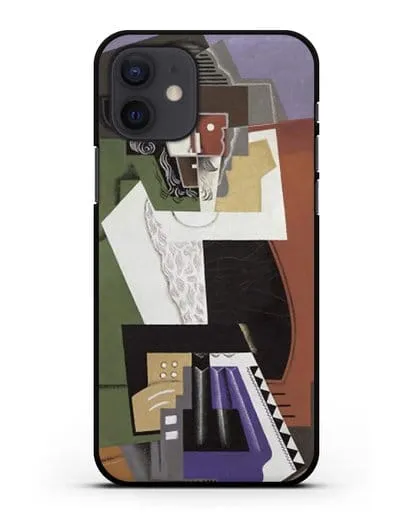 Чехол Аккордионист (Северини Джино) силиконовый для iPhone 12