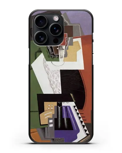 Чехол Аккордионист (Северини Джино) силиконовый для iPhone 15 Pro Max