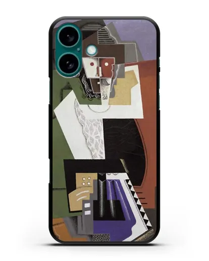 Чехол Аккордионист (Северини Джино) силиконовый для iPhone 16 Plus