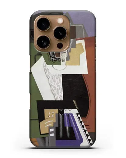 Чехол Аккордионист (Северини Джино) силиконовый для iPhone 16 Pro