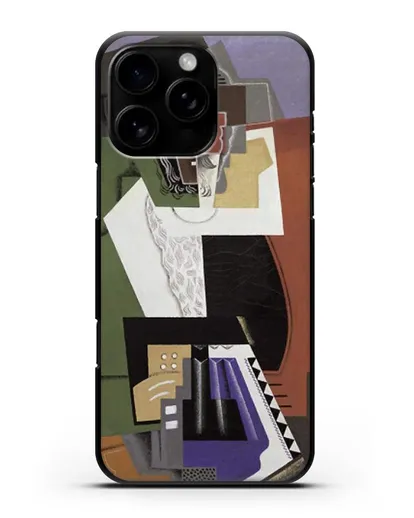 Чехол Аккордионист (Северини Джино) силиконовый для iPhone 16 Pro Max