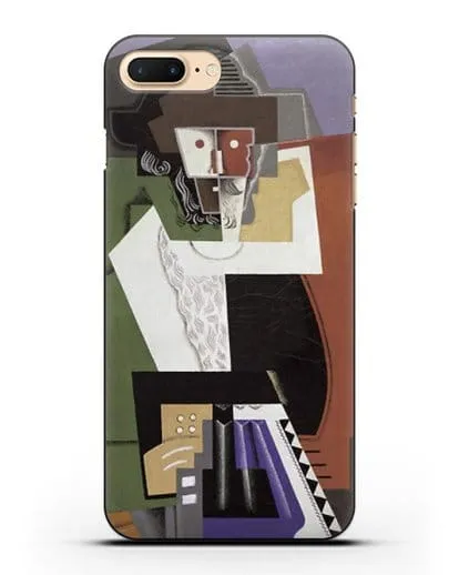 Чехол Аккордионист (Северини Джино) силиконовый для iPhone 8 Plus