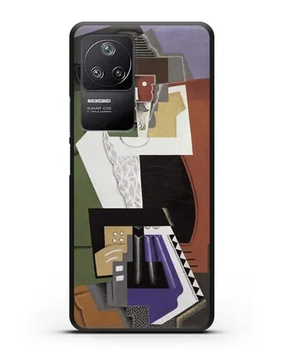 Чехол Аккордионист (Северини Джино) силиконовый для Xiaomi Poco F4