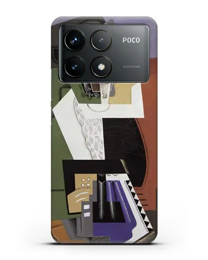 Чехол Аккордионист (Северини Джино) силиконовый для Xiaomi Poco F6 Pro