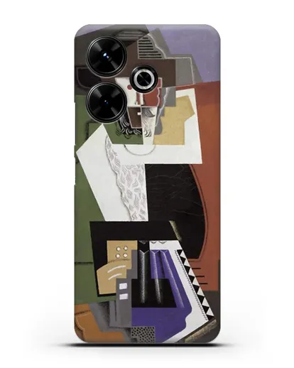 Чехол Аккордионист (Северини Джино) силиконовый для Xiaomi Poco M6