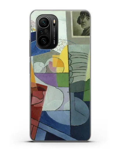 Чехол Натюрморт. Центробежное расширение цветов (Северини Джино) силиконовый для Xiaomi Poco F3