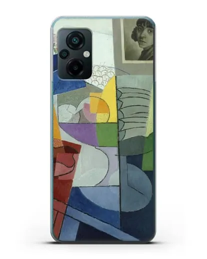 Чехол Натюрморт. Центробежное расширение цветов (Северини Джино) силиконовый для Xiaomi Poco M5