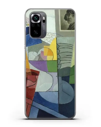 Чехол Натюрморт. Центробежное расширение цветов (Северини Джино) силиконовый для Xiaomi Poco M5s