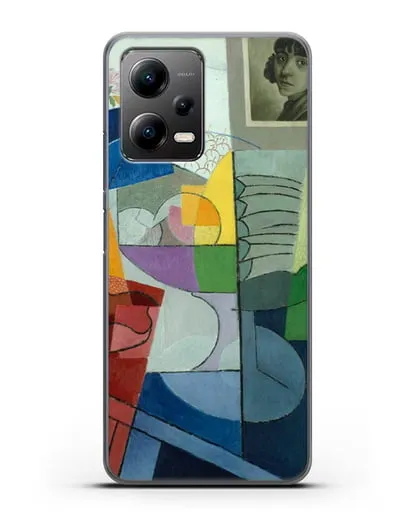 Чехол Натюрморт. Центробежное расширение цветов (Северини Джино) силиконовый для Xiaomi Poco X5