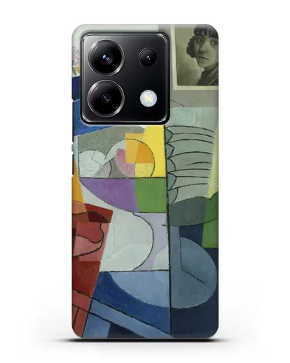 Чехол Натюрморт. Центробежное расширение цветов (Северини Джино) силиконовый для Xiaomi Poco X6