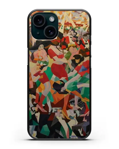 Чехол Пан Пан в Монико (Северини Джино) силиконовый для iPhone 15