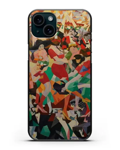 Чехол Пан Пан в Монико (Северини Джино) силиконовый для iPhone 15 Plus