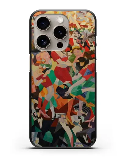 Чехол Пан Пан в Монико (Северини Джино) силиконовый для iPhone 15 Pro