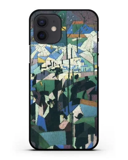 Чехол Бульвар (Северини Джино) силиконовый для iPhone 12