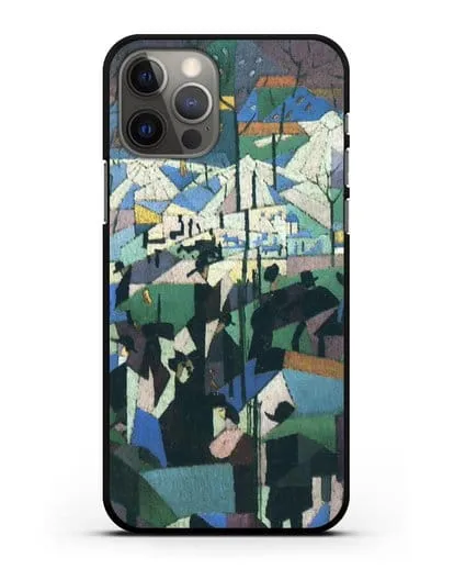 Чехол Бульвар (Северини Джино) силиконовый для iPhone 12 Pro