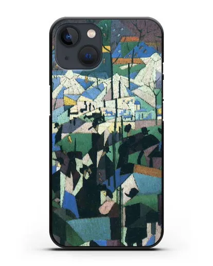 Чехол Бульвар (Северини Джино) силиконовый для iPhone 13