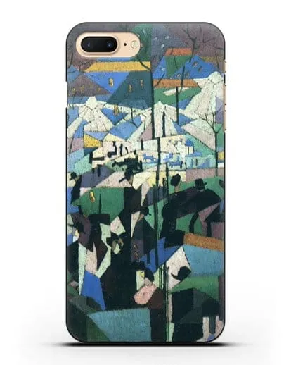 Чехол Бульвар (Северини Джино) силиконовый для iPhone 8 Plus