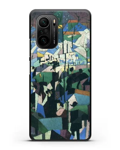 Чехол Бульвар (Северини Джино) силиконовый для Xiaomi Poco F3