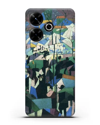 Чехол Бульвар (Северини Джино) силиконовый для Xiaomi Poco M6