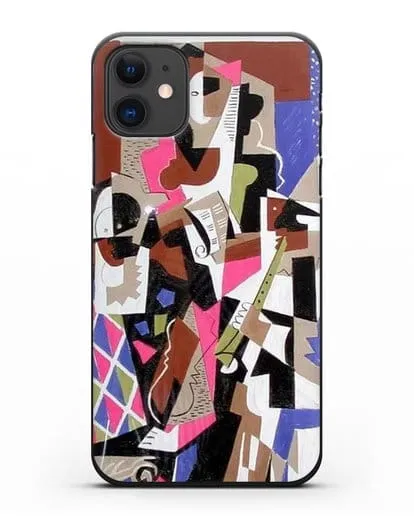 Чехол Музыканты (Северини Джино) силиконовый для iPhone 11