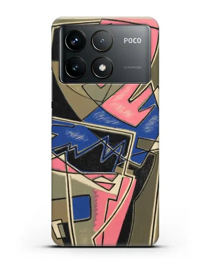 Чехол Балерина (Северини Джино) силиконовый для Xiaomi Poco F6 Pro